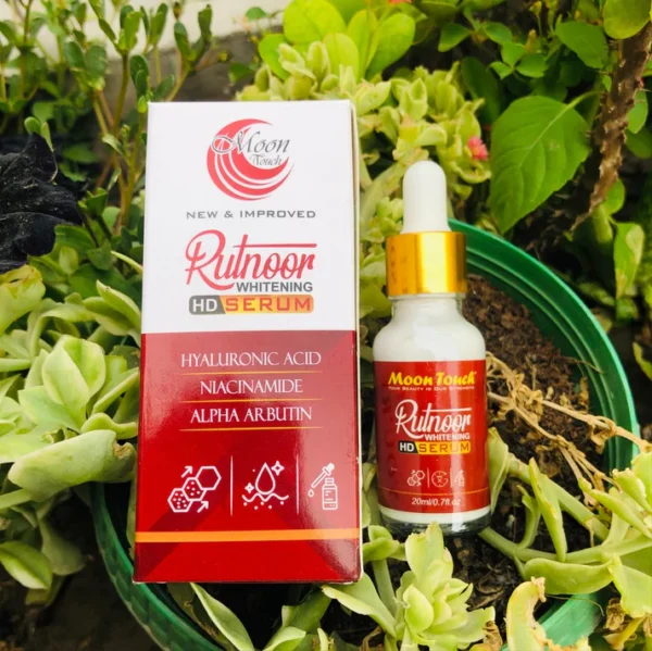 rutnoor whitening serum (enhanced glow & brightened complexion) 20ml - Image 2