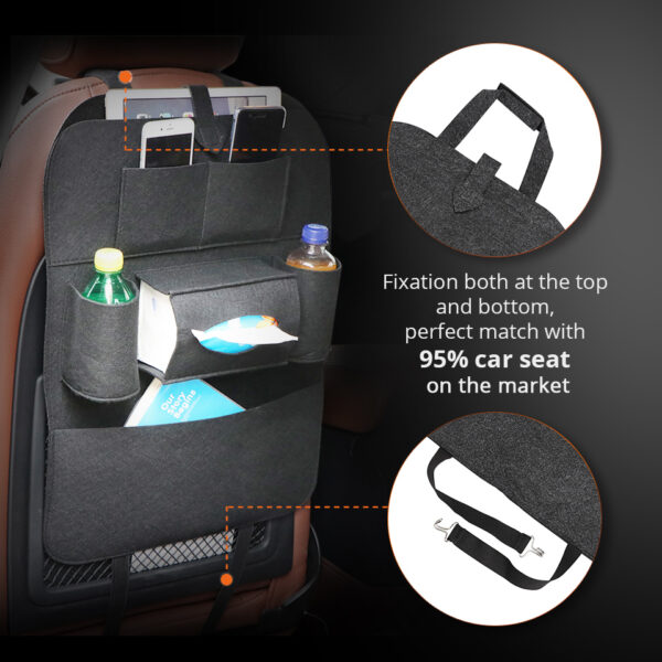 multifunction   car seat organizer car storage organizer car seat side organizer  car accessories - Image 7