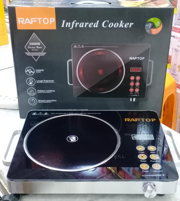 r.8017 raf multifunctional electric stove electric stove 3500w model infrared cooker capable for every pot (random color)