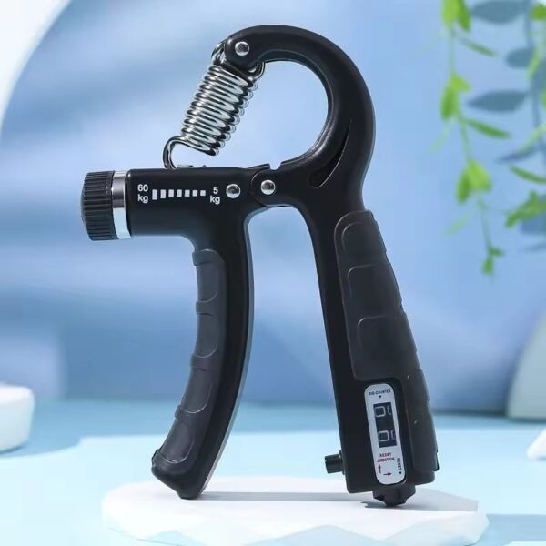 adjustable exerciser hand gripper with counter strengthener adjustable resistance wrist strengthener forearm gripper hand workout squeezer grip strength trainer(random color) - Image 2