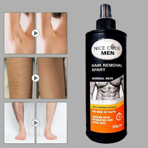 hair removal spray | hair removal for whole body | hair removal spray foam for private parts | quick hair removal spray | painless hair removal spray | best hair removal cream spray | (250g) - Image 7