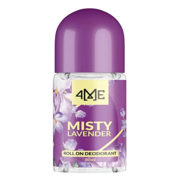 4me misty lavender roll on deodorant for women 50ml - Image 3