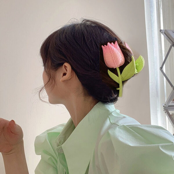 pack off 01 flower girl hair clip | hair clip for women | best quality hair clip | catcher for women & girls ( standard large size) - Image 8