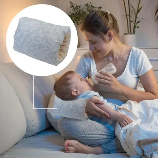baby comfort hand pillow washable arm pillow cushions for mother to carry baby (random design & color) - Image 9