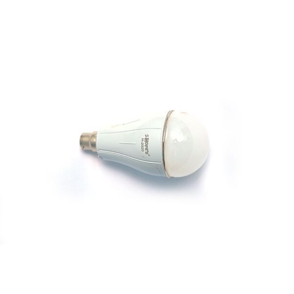 hope’s h-2020 led rechargeable 9 watt bulb with double battery | best quality rechargeable bulb ( chori bulb ) - Image 6
