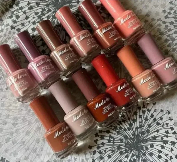 pack of 12 mode love  nail polish - Image 3