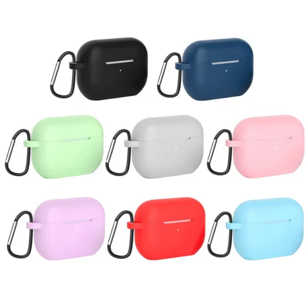 airpords pro 2 silicone case dust water anti-theft protection cove (random color) - Image 5