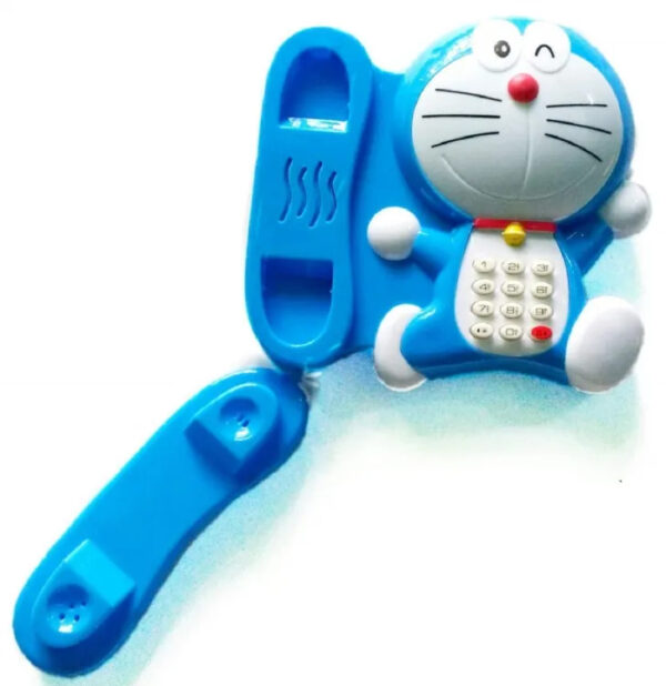 doremon telephone for kids learning talk on phone for kids boys girls (random color) - Image 7