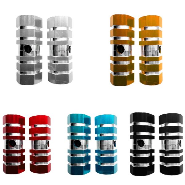 rear axle footrest for bicycle - 2 pc (random color) - Image 2