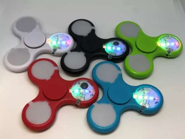 fantastic toys led fidget spinner, finger spinner, hand spinner  multi color.