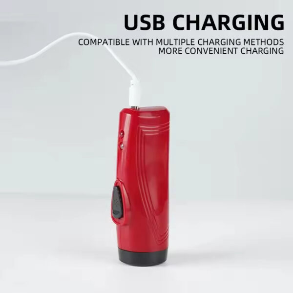 mini rechargeable led torch light brightness flashlight led torch light emitting - Image 4