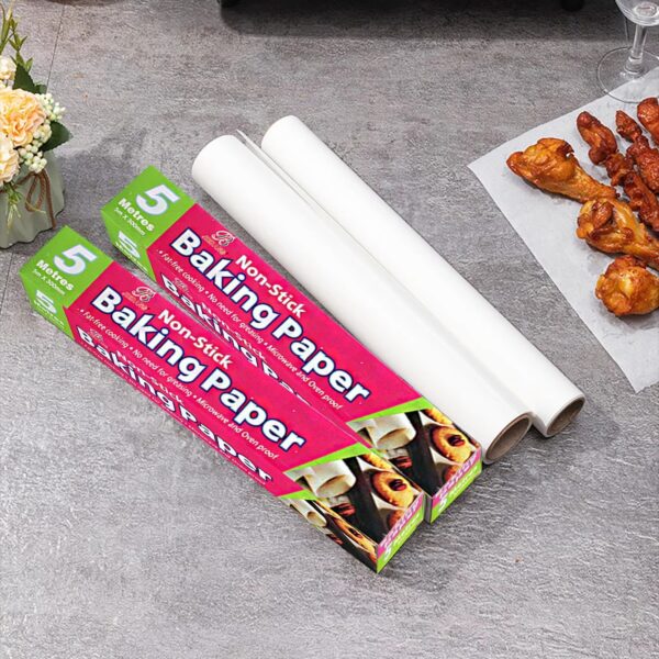 non stick baking paper roll for kitchen baking, cooking 30x500cm