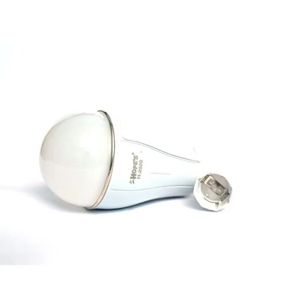 hope’s h-2020 led rechargeable 9 watt bulb with double battery | best quality rechargeable bulb ( chori bulb ) - Image 7