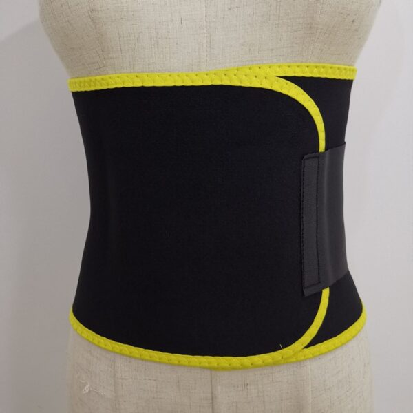 sn-360 smart care waist trainer sweat belt – premium neoprene compression belt for weight loss, tummy shaping & body modeling (free size adjustable, skin-friendly) - Image 4