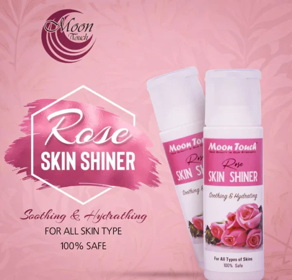rose skin shiner (100ml) soothing and hydrating for all skin type