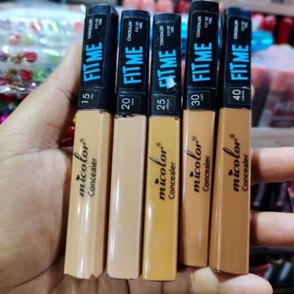 fit me micolor concealer makeup foundation for girls & women (random shades color) - Image 5