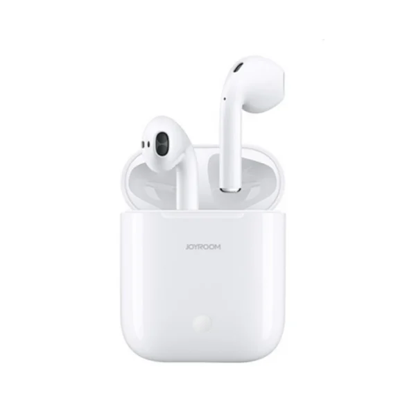 joyroom airpods 3 jr-t03s plus – wireless earbuds with hifi sound and long battery life – white color – wireless earphones - Image 4