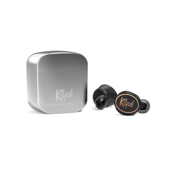 klipsch t5 true wireless earphones with charging case bluetooth earphones ,earbuds  (silver color body ) - Image 11