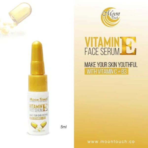 vitamin e serum (antioxidant protection & moisturization) 5ml - Image 2