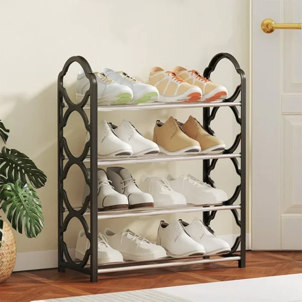 non-breakable floor standing shoes rack