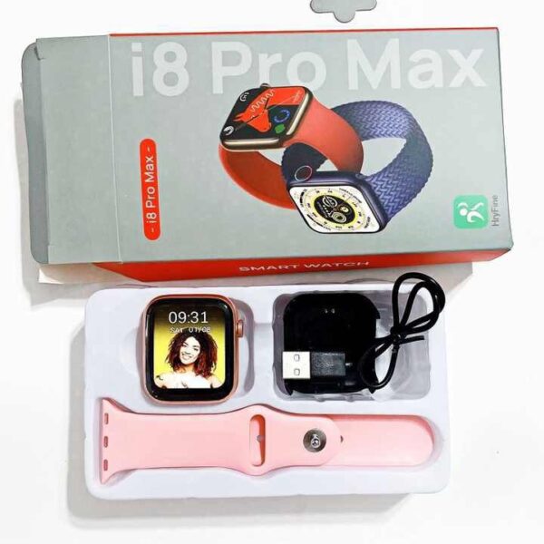 i8 pro max smart watch - hryfine (random color)