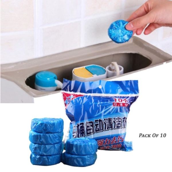 toilet cleaner flush tablets 10pcs best quality