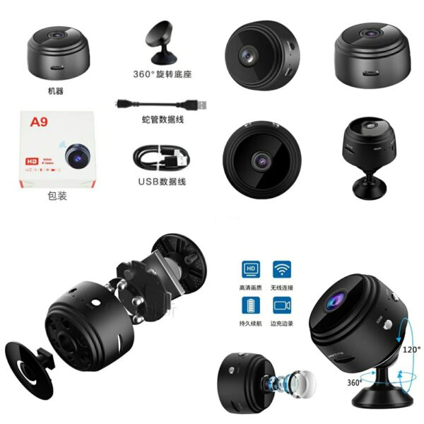 a9 mini camera full hd camera 1080p wifi