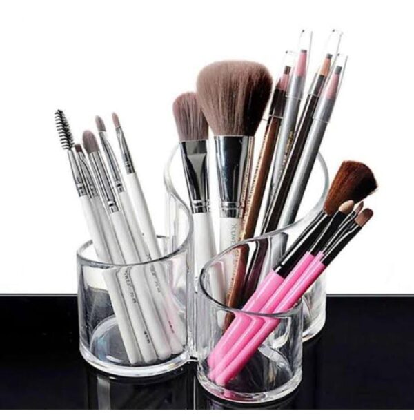 cosmetic makeup organizer transparent acrylic lipstick holder display stand