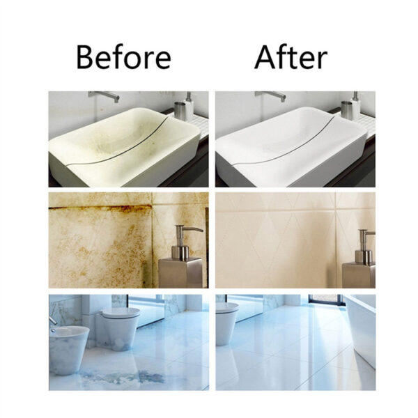 1pcs automatic effective bleach concentrate cleaner custom white cleaning tablet