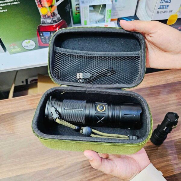 p90 imported ruilang flashlight with 1km range - high-performance long-distance led torch - Image 4