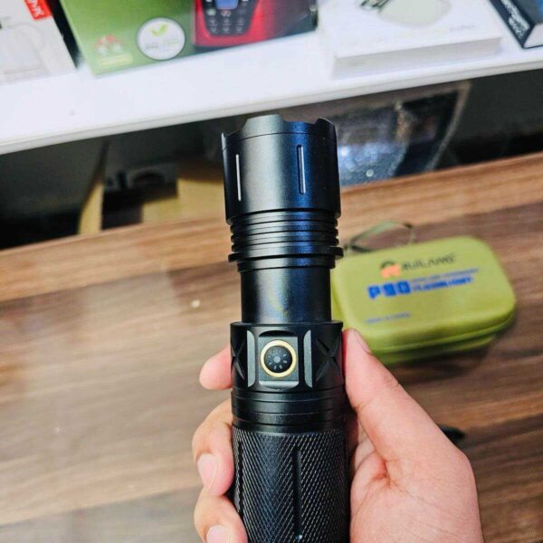 p90 imported ruilang flashlight with 1km range - high-performance long-distance led torch - Image 6