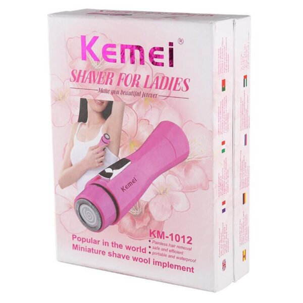 kemei  lady hair remover - chargeable