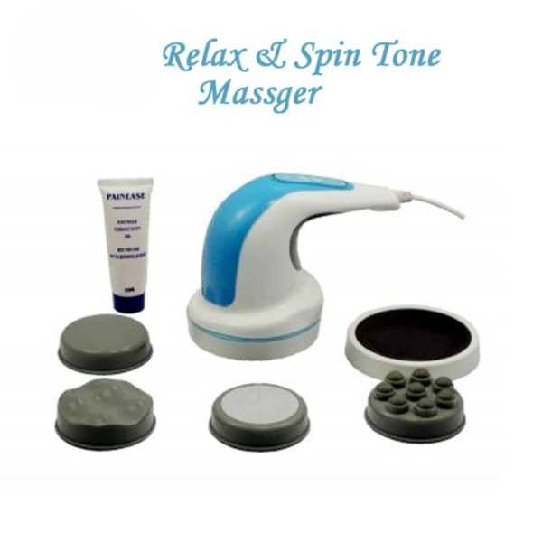 relax and spin tone body massager(5in 1)