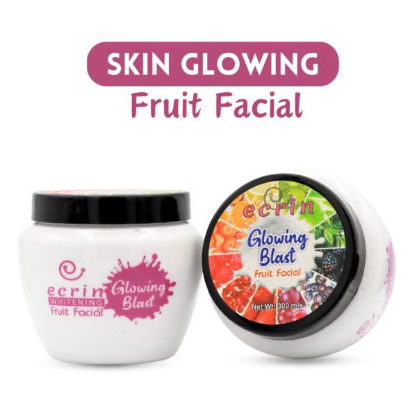 ecrin skin glowing fruit facial 300ml (original)