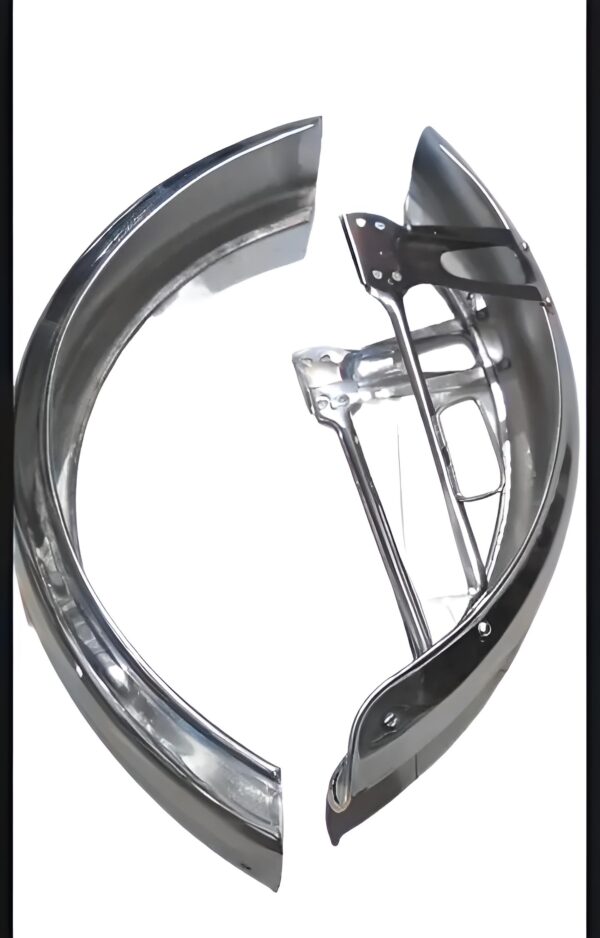 cut madguard set pindi mudguard for 70cc racer bikes metal meterial used