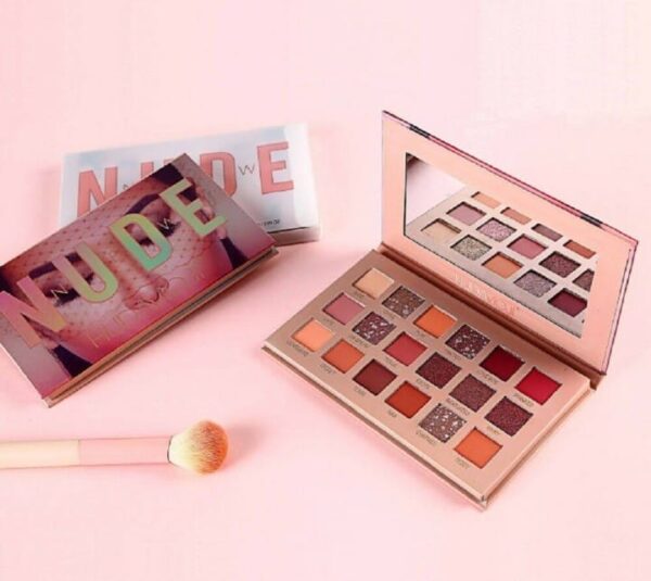 18 shade- matte waterproof nude eyeshadow palette - Image 4