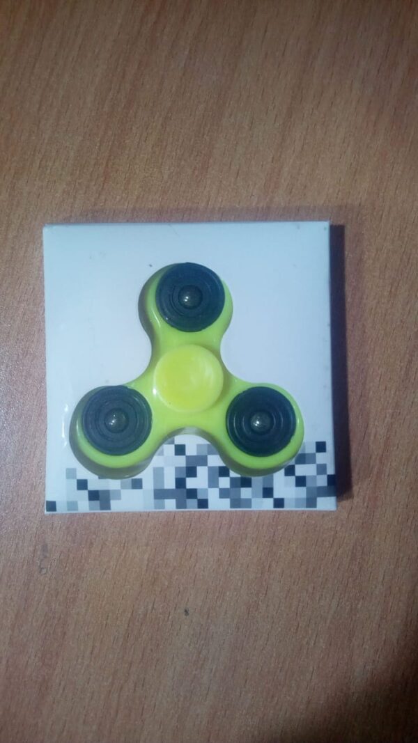 fidget spinner stress reducer toy metal barring multi color. - Image 4