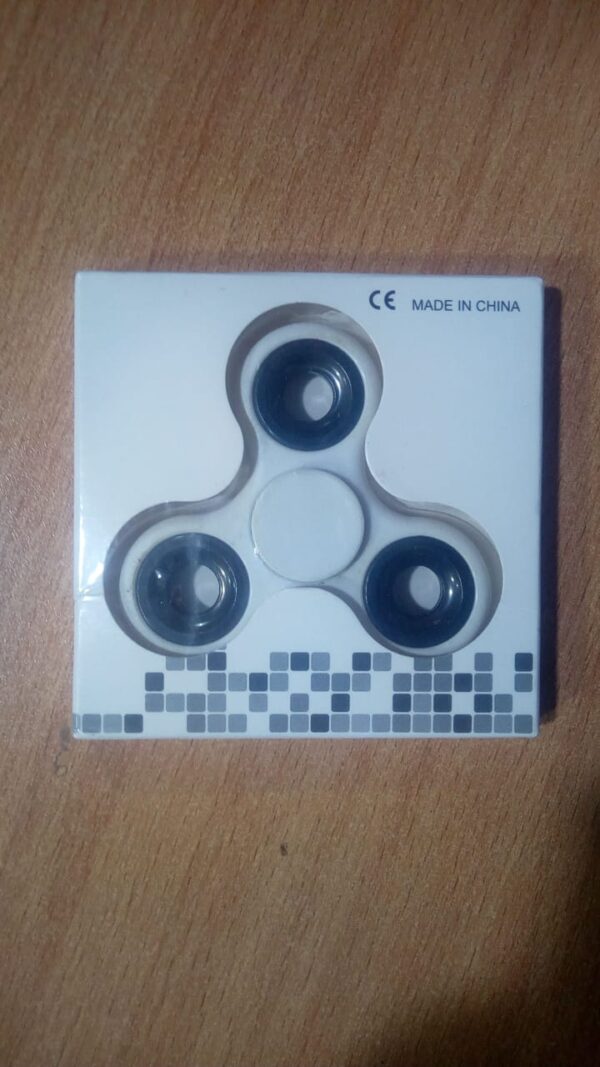 fidget spinner stress reducer toy metal barring multi color. - Image 3