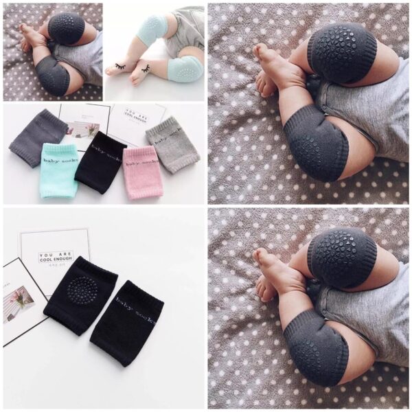baby crawling anti-slip knee pad  (random colors)