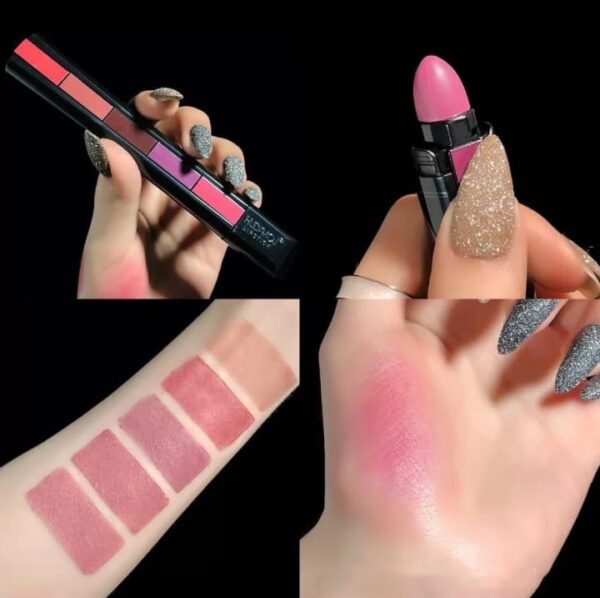 3 in 1 makeup deal  sunisa foundation base 20g waterproof mushroom head air cushion bb cream nude liquid foundations +yanqina 36h liner + 5 in 1 lipstick pen - Image 3