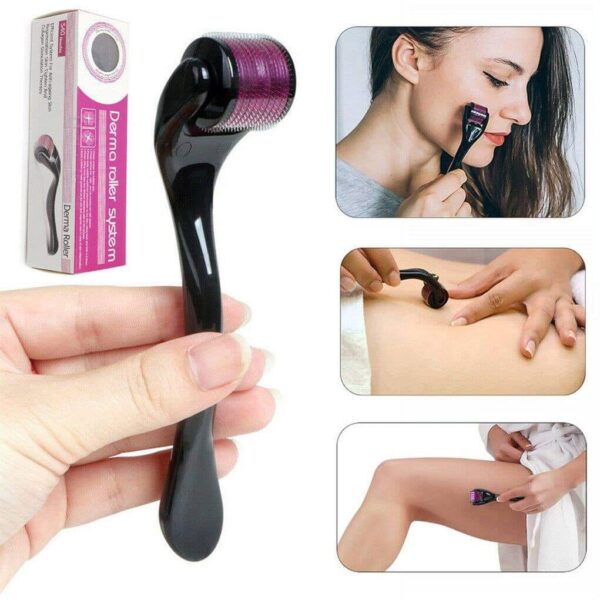 combo pack marble jade roller  ,ice roller facial massage,derma roller pack of 3 - Image 7