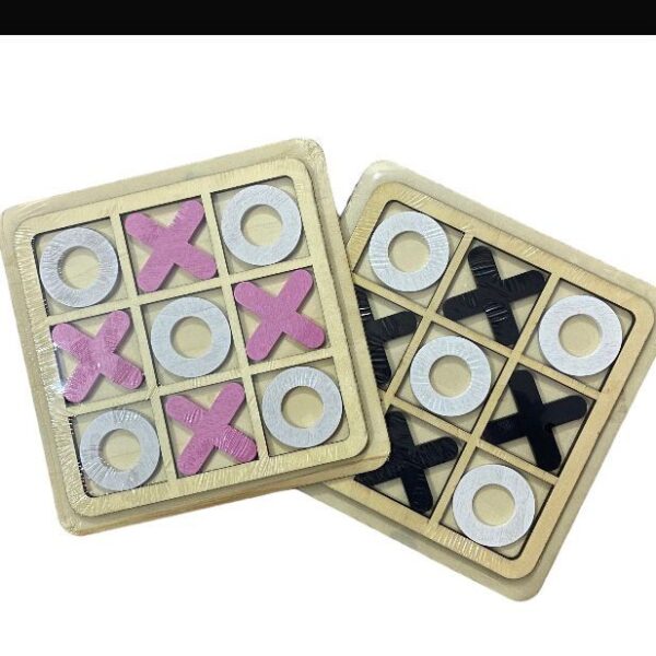 tic-tac-toe toy xo board game xo chess parent-child educational toys(random color ) - Image 3
