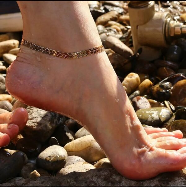 1 pcs of antique arrow anklets for women summer beach barefoot chain anklet bohemian - Image 3