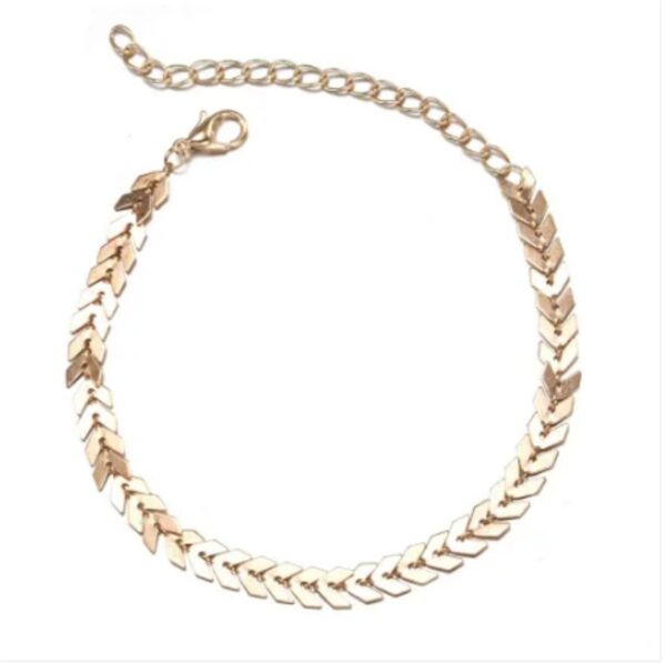 1 pcs of antique arrow anklets for women summer beach barefoot chain anklet bohemian - Image 4