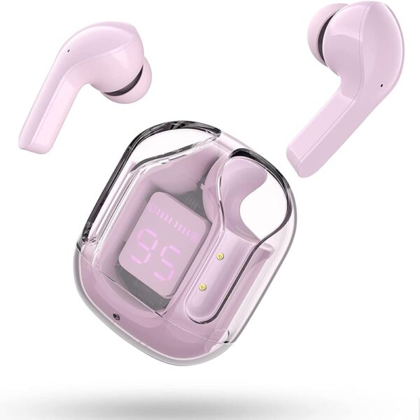 air 31 tws transparent earbuds bluetooth 5.3v (random color  ) - Image 4