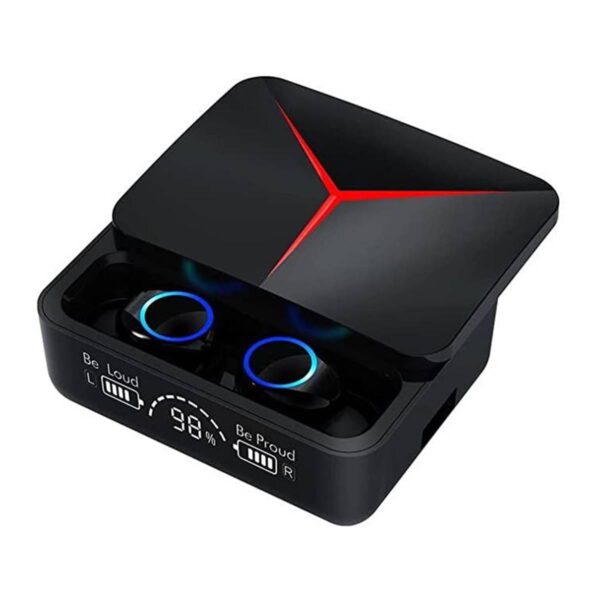 m90 pro tws earphones true wireless earbuds noise cancelling |  bluetooth 5.2 headphones touch control earphones led display headset 9d hifi quailty - Image 5