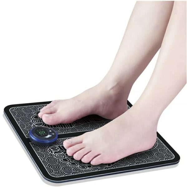 electric ems foot massager, foldable electric foot massage mat