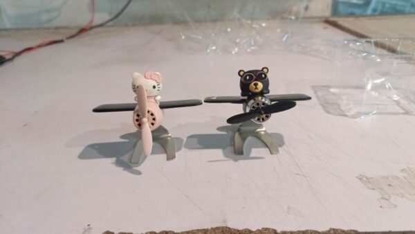 solar hello kitty aeroplane perfume fragrnace for car - Image 4