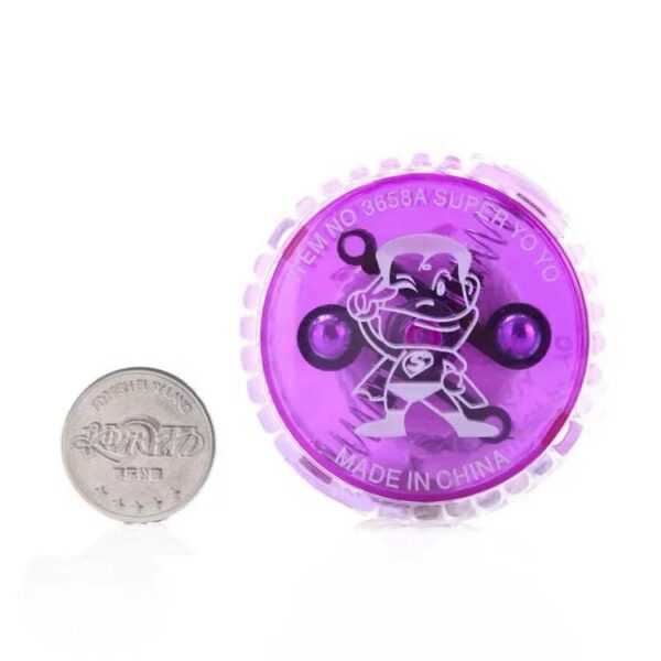 pack of 12 led toys yo yo sport toys yo yo flashing plastic for kids - Image 8