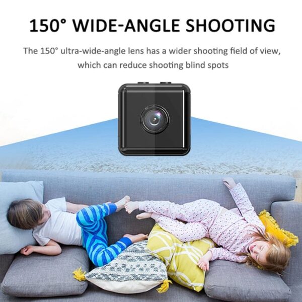new x9 1080p hd 2mp magnetic wifi mini camera ftycampro app - Image 3